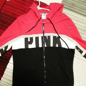 Pink full zip